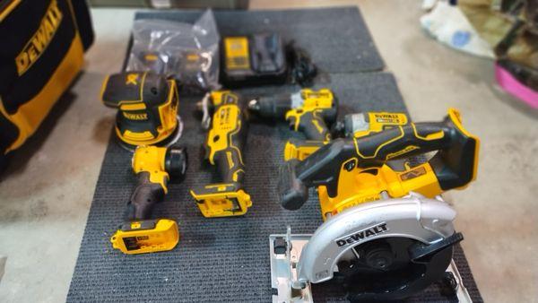 Wide selection of DeWalt power tools