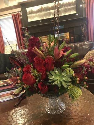 Fabulous custom bouquet based on verbal order