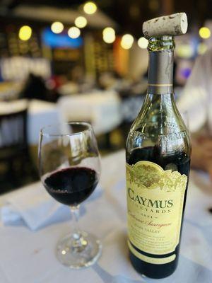 Caymus Cab.