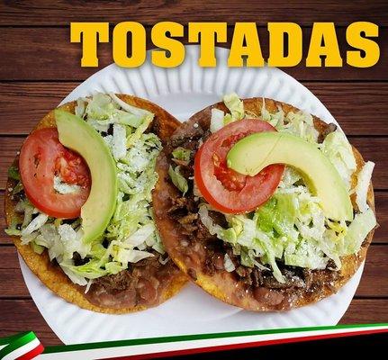 Your choice of meat, beans, lettuxe, tomato and avocado