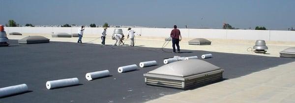 Our Ply system is one of the toughest, long-lasting flat roof systems on the market and it is renewable with a re-coat.