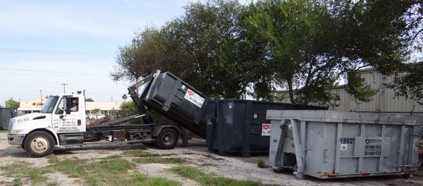 Our Company Provides 15, 20 and 30 yard dumpsters. We will be glad to help you. Give a call at: (361)946-1752