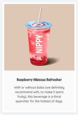 Rasberry Hibiscus Refresher