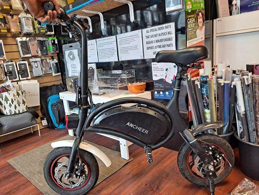 Electric bicycle repair eBike repair E-bike repair