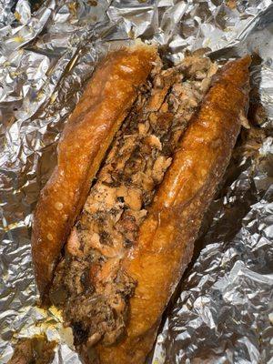 Jerk salmon Philly