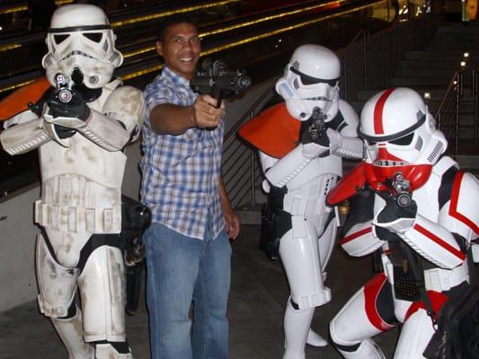 Was surprised to see these Stormtroopers in Vegas on the strip!