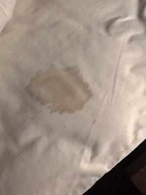 Stain on mattress