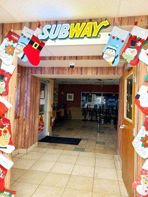 They have a Subway here.