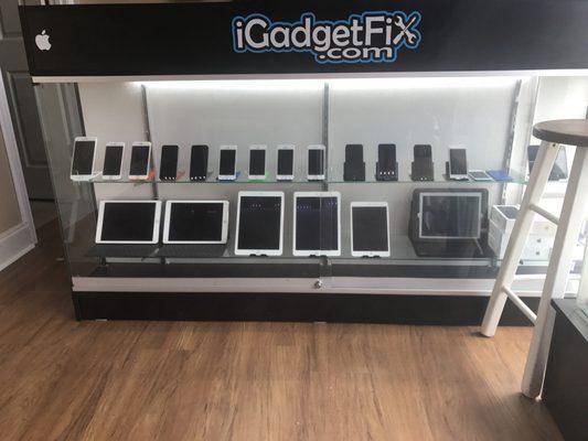 Many devices for sale here!