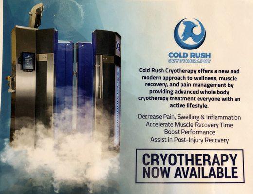 Cryotherapy benefits