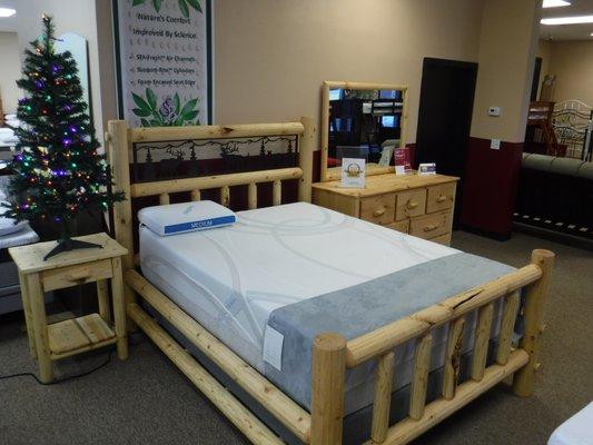 We also carry locally built timber beds and furniture.