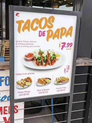 Tacos de Papa