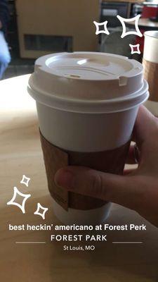 Large americano.