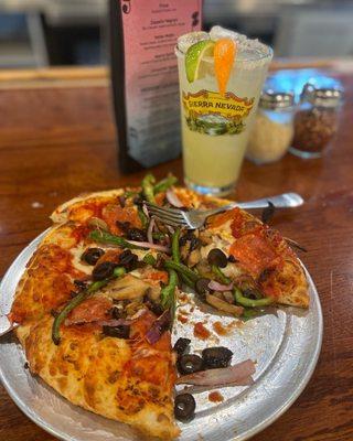 Pizza and marg!