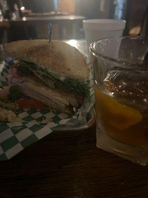 Club Sammy and an old fashion