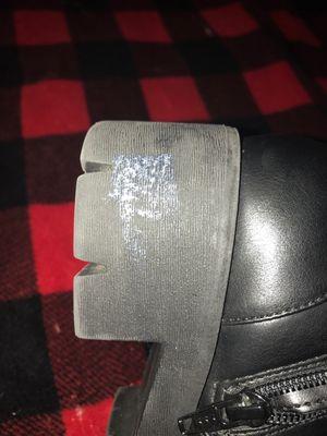 Let the sticker glue on my shoe. How classy and great way to receive a 20 dollar repair.