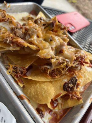 Pork nachos