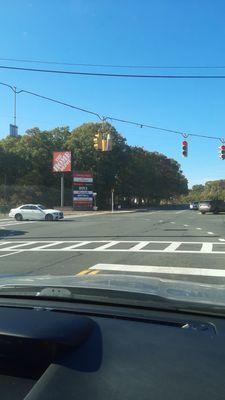 The Suffolk County Route 19 entrance.