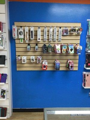 Pop sockets, Apple Watch bands, AirPods/ pro cases, Apple wallets, tempered glass for back camera