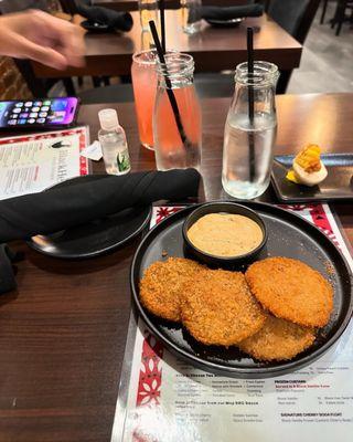 Fried green tomatoes! Fierce!