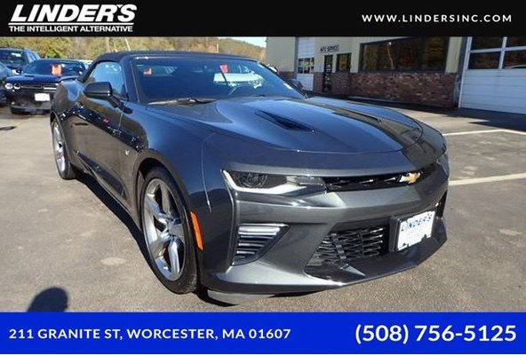 Linder's Used Cars include 2017 Chevy Camero.