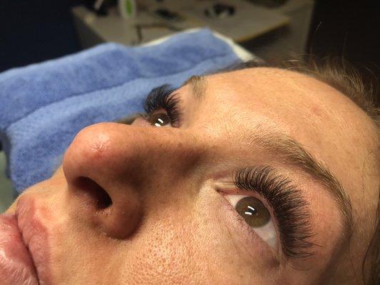 Hybrid lash extensions