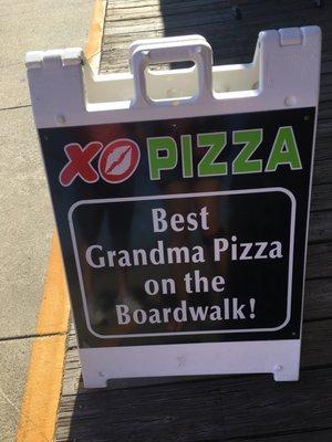 It truly is a slice above all others on the boardwalk! Trust me, I've tried them all!