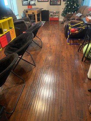 Game room floor