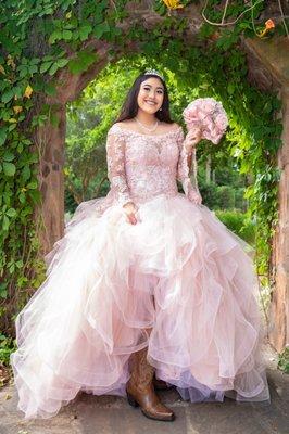 Yanessa's quinceañera.