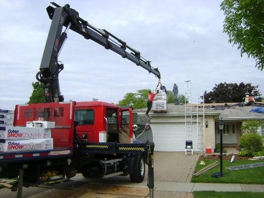 Installing a new roof!