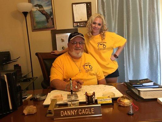 Owner, Danny Cagle & daughter Shannon