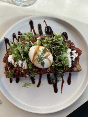 shakshuka toast