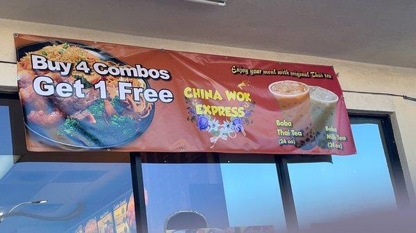 Buy 4 combos get 1 Free