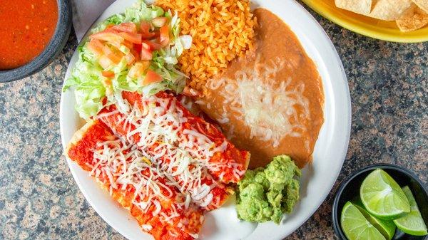 Red Enchiladas