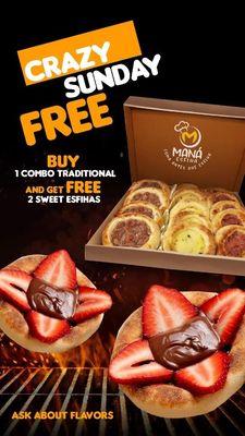 Combo traditional 15 units free 2 sweet