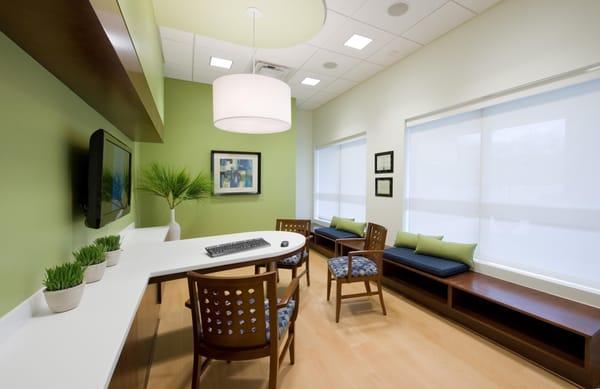 Award winning "patient first" office design. Not your regular "sterile, orthopedic" dental practice. Clean, neat, relaxing.