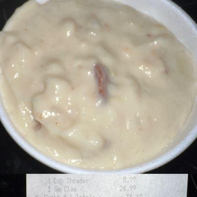 Boston's New England Clam Chowder - Cup