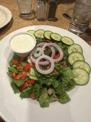 Beautiful Garden Salad