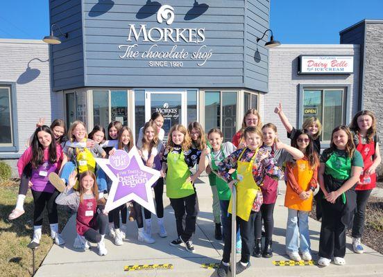 Birthday Party at Morkes Chocolates of Cedar Lake