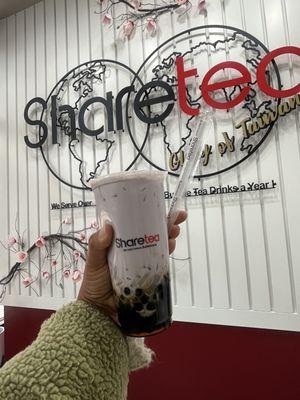 Taro Boboa with Lychee Jelly