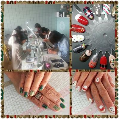 Self Gel Nail with a group of friend!!