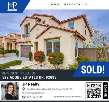 JUST SOLD!!! Representing Seller