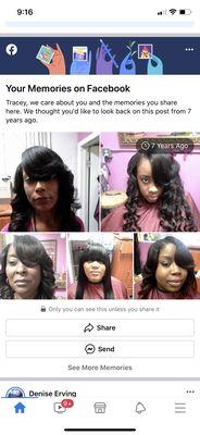 Sew in weaves