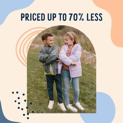 Stock up on all the clothing your kids need without breaking your budget!