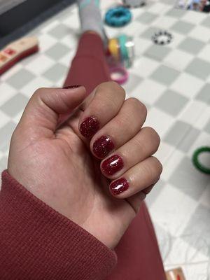 Ruby Kiss Gel manicure