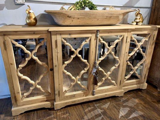 Beautiful new arrivals! Restoration hardware style/French country sideboards  at its best!   All  solid wood natural elk or whitewash,