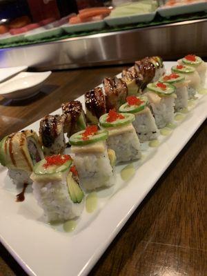 Jade Roll and Empress Roll light rice