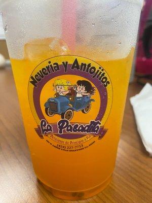 Agua de Maracuya (passion fruit) Refreshing!