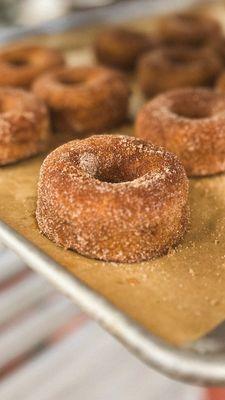 Cinnamon Apple Donuts