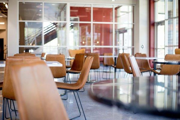 Plenty of seating at HayStack Coffee Norman.